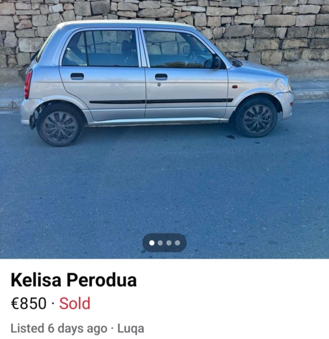 malta woman praise love second hand perodua kelisa 3