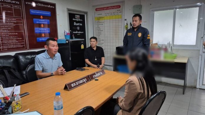 thai woman fake police report engagement ring money bf angry 4
