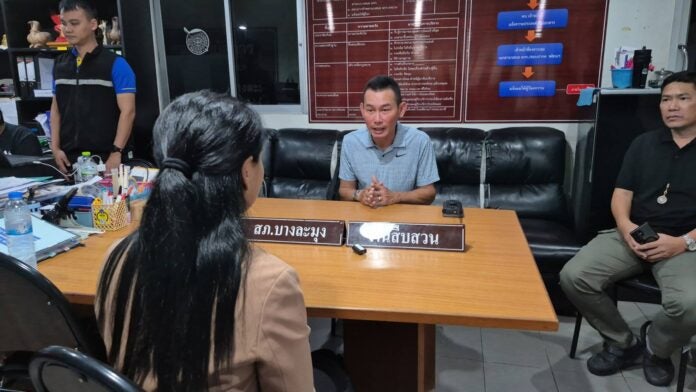 thai woman fake police report engagement ring money bf angry