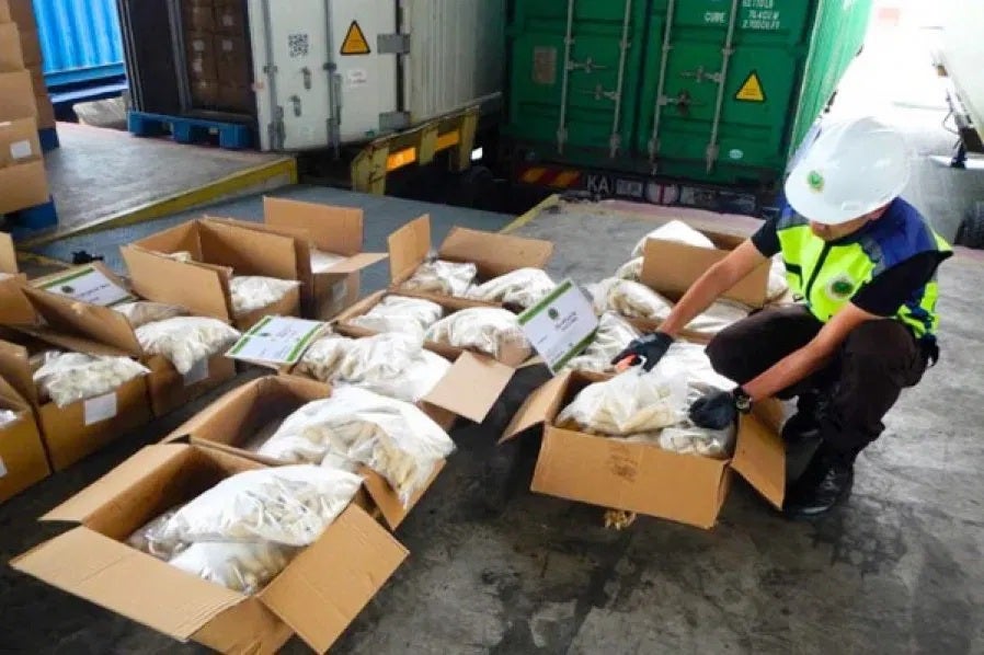 中国进口冷冻鱼类产品被检验出含有猪鸡成分