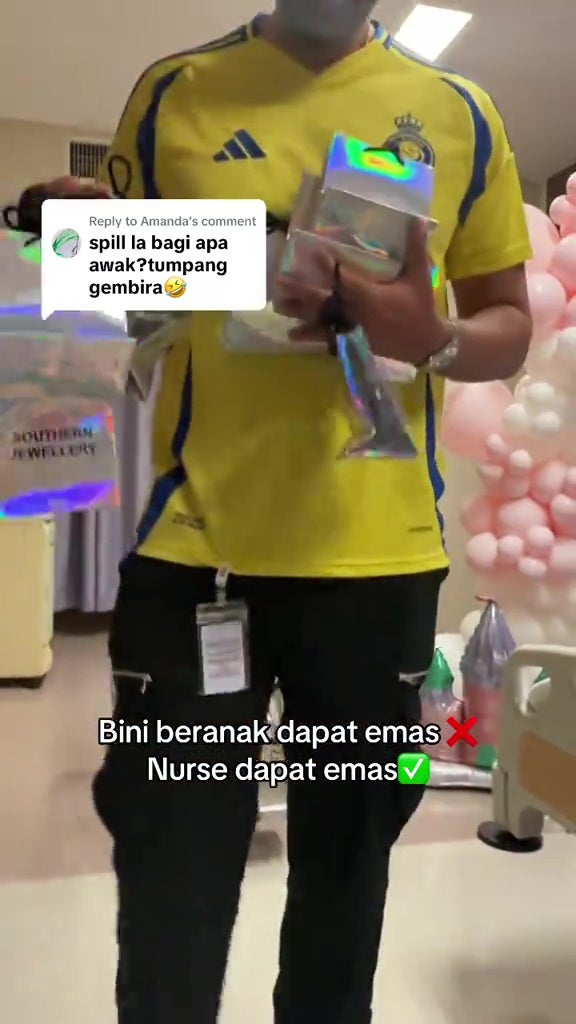 丈夫送金感谢护士照顾刚生产妻子 3