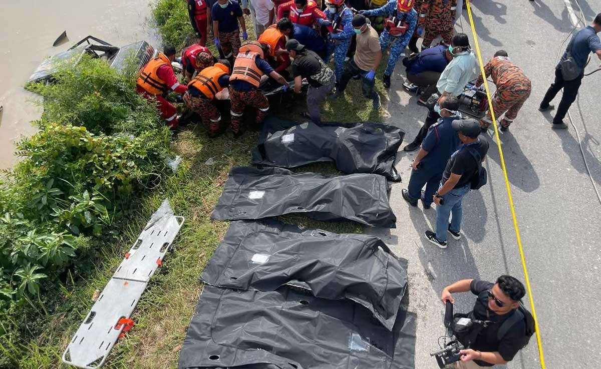 family of 6 die in sungai korok 2