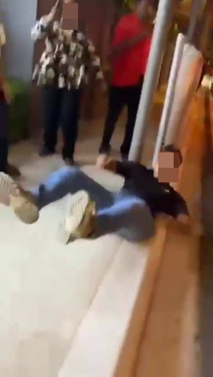 mma fighter vs security guard 1