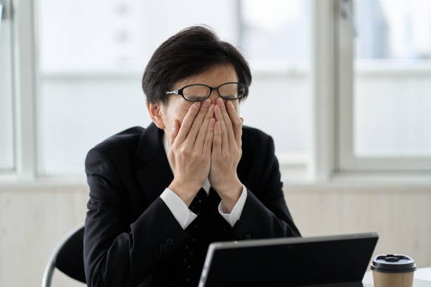 worried man