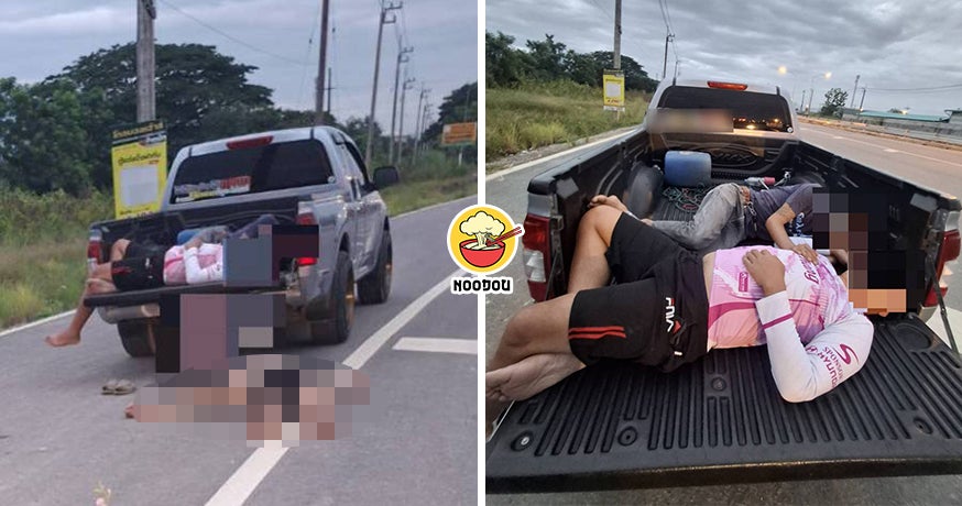 3 Drunk Sleep Roadside Ft Img