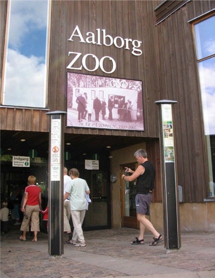 Aalborg zoo entrance