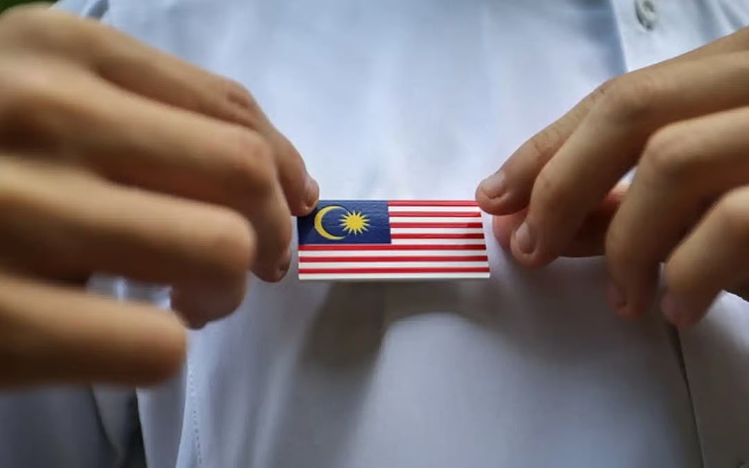 malaysian student flag badge jalur gemilang