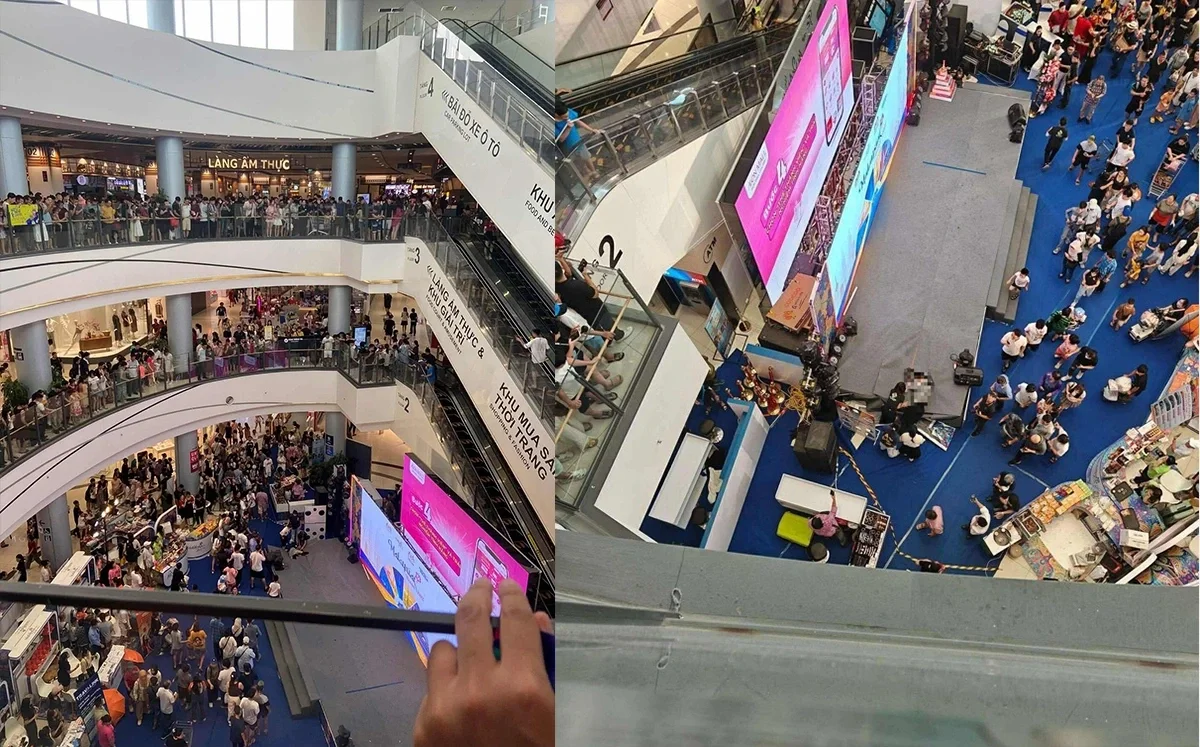 man fell vietnam mall visit malaysia 2025 performance event 2