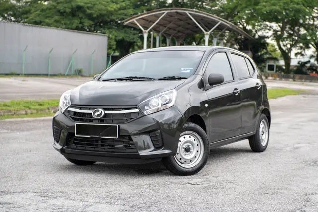 perodua axia black