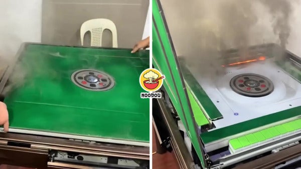 Mahjong Table Burn Ft Img