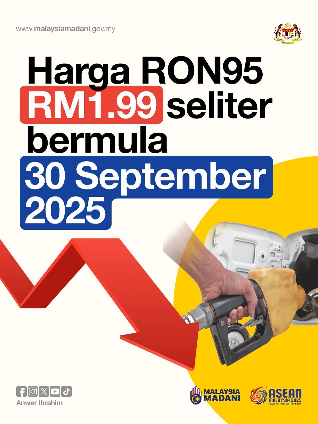 budi95 launch 30 september