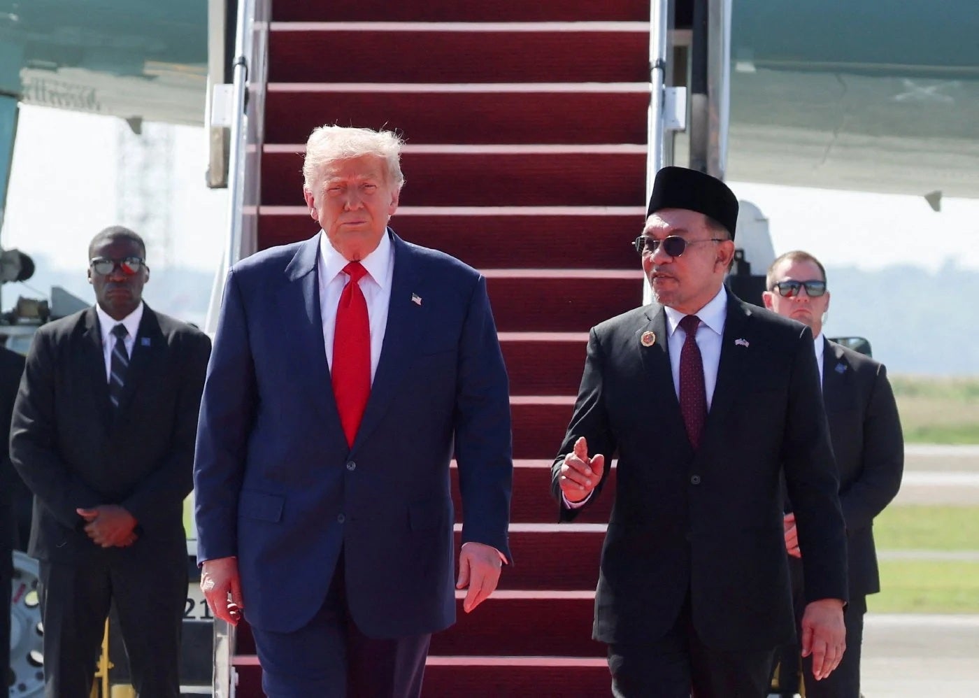 donald trump anwar ibrahim malaysia