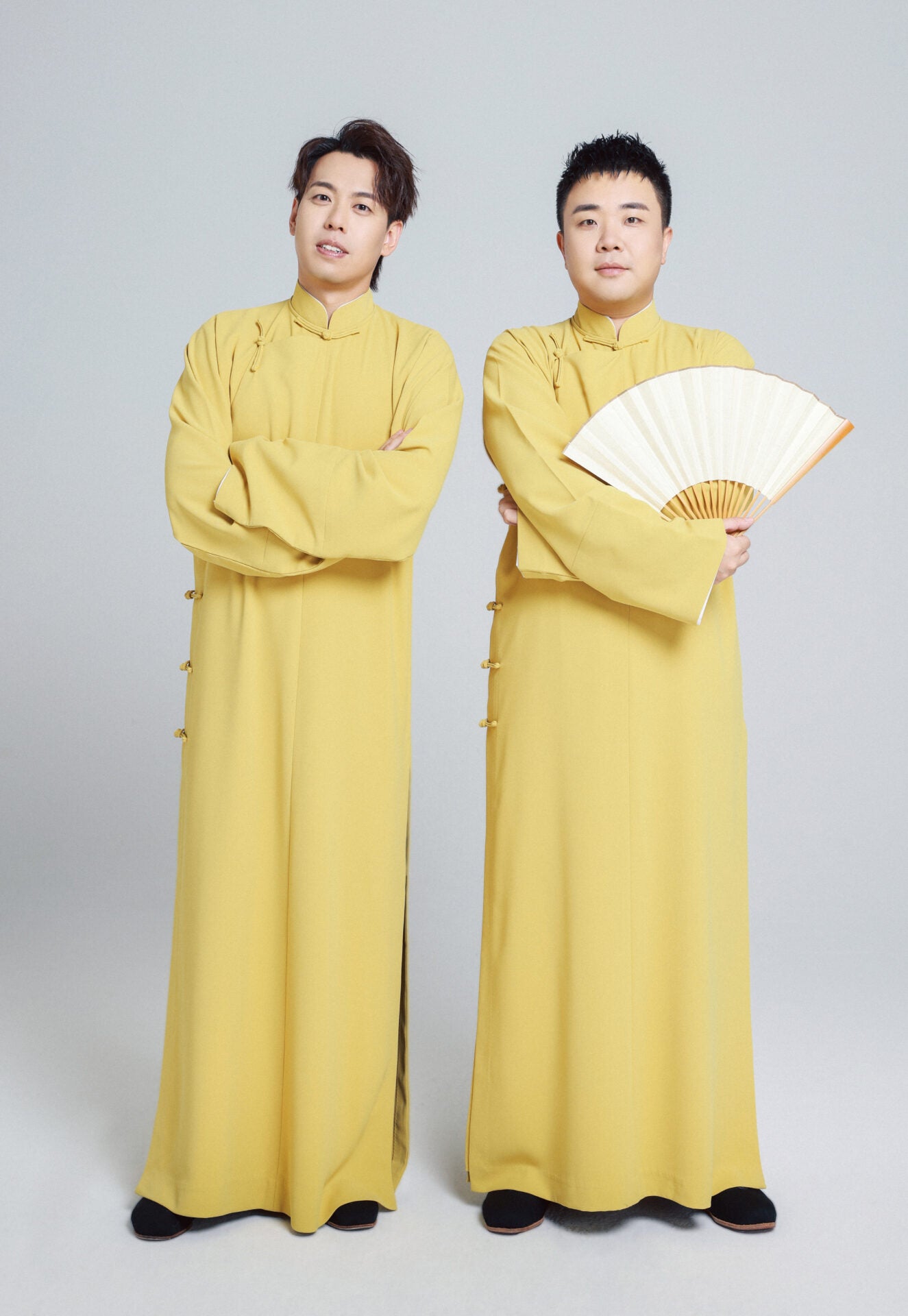 靳鹤岚、朱鹤松