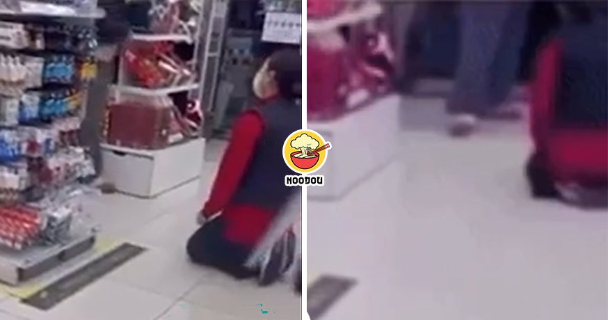 小孩在Daiso狂奔被提醒，恐龙妈发飙骂到店员下跪道歉！（内附影片）