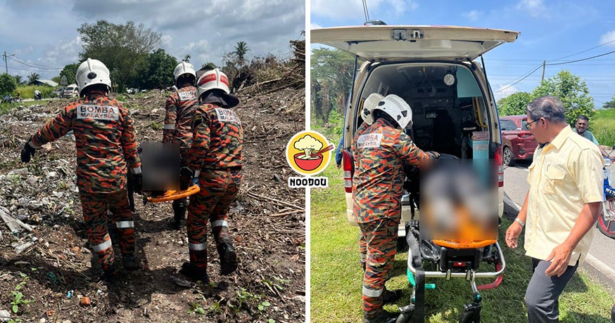 【幸好有他们！】大马女子车祸落水后失踪，2消拯员路过主动帮忙成功救人！