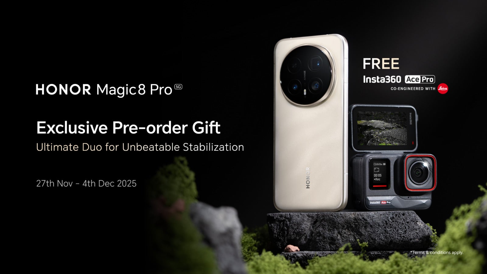 HONOR Magic8 Pro Exclusive Pre order Free Gift KV