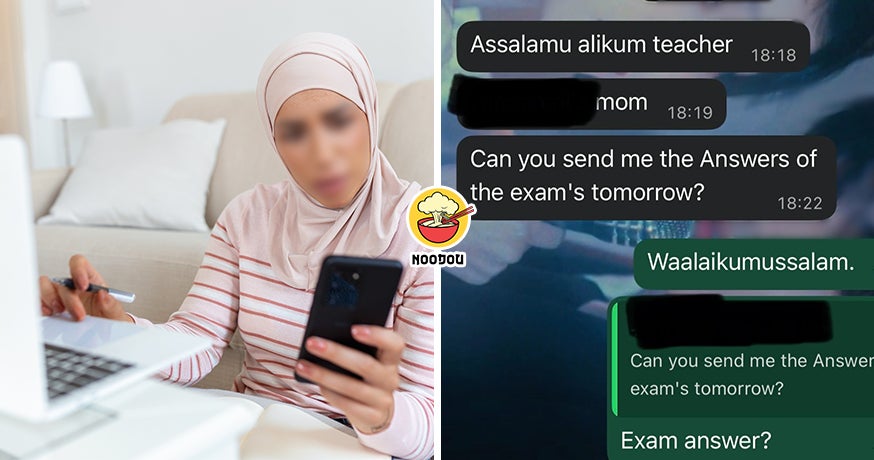 Parents Ask Teacher Exam Answer Ft Img