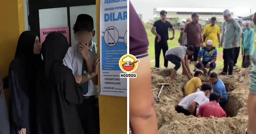 考试当天爸爸离世…SPM考生穿着校服参加丧礼，再继续到校应考！（内附影片）