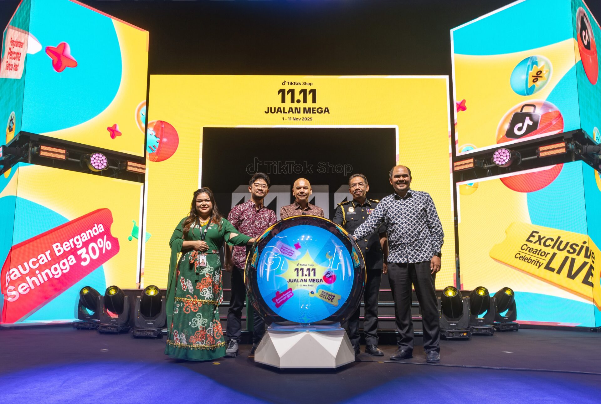 TikTok Shop 11.11 Mega Sale Carnival Official Launch