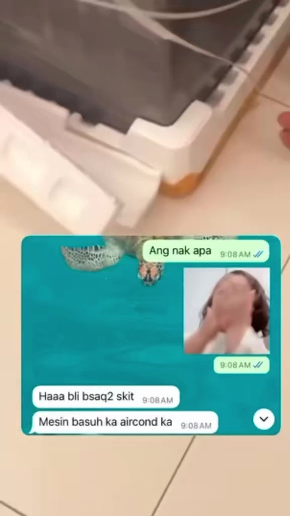 新郎随口一句玩笑朋友凑钱婚礼送洗衣机 1