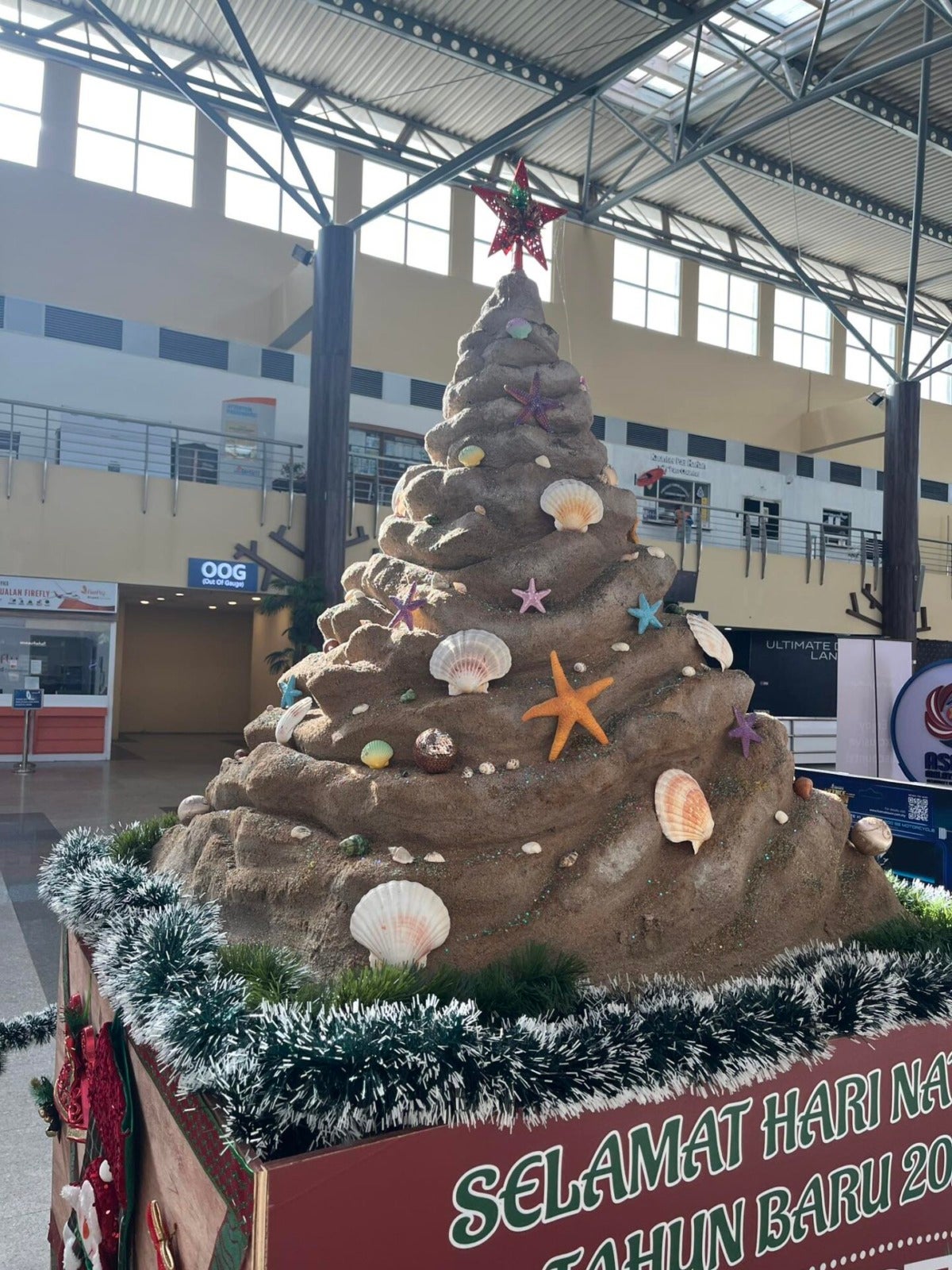 Christmas Tree At Langkawi Airport 2