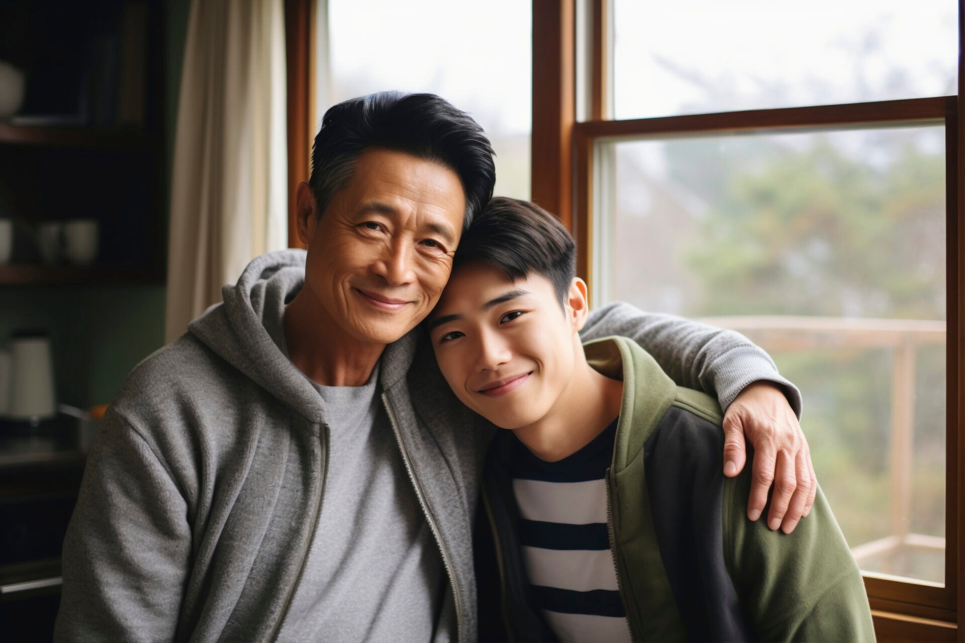 fathers day celebration with kid