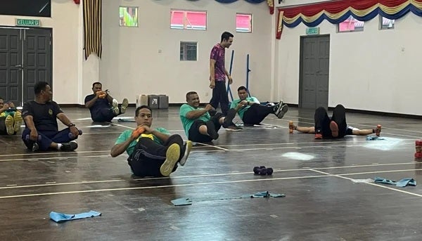 槟城消拯局官员减重计划成功3