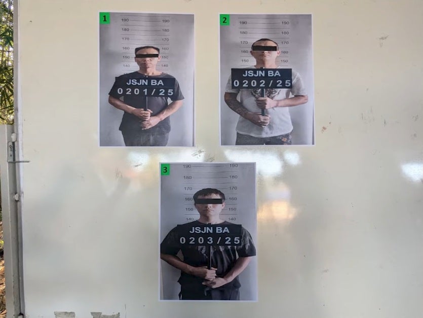 警方破获藏在榴莲园的炼毒厂嫌犯