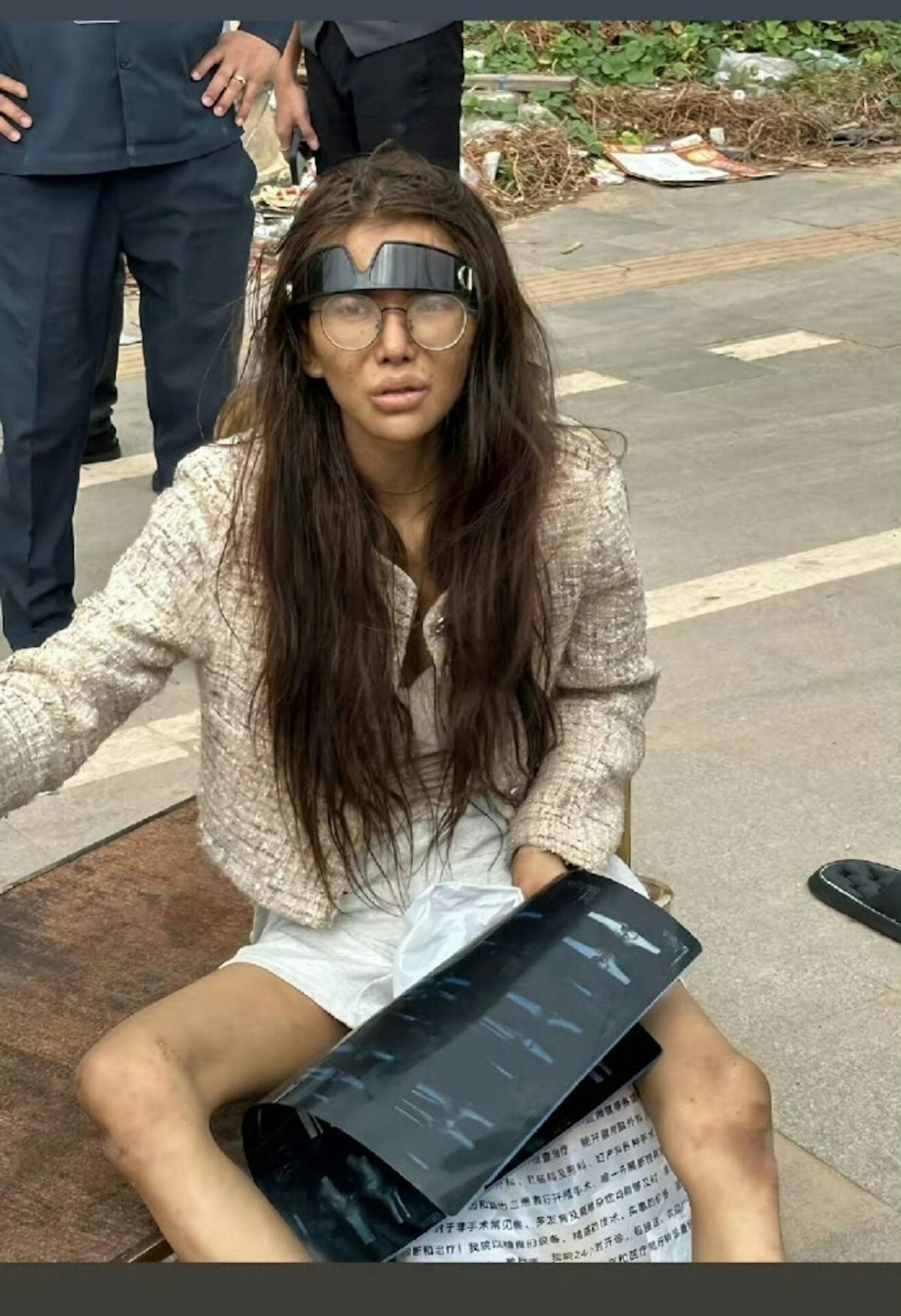 女网红流落柬埔寨街头