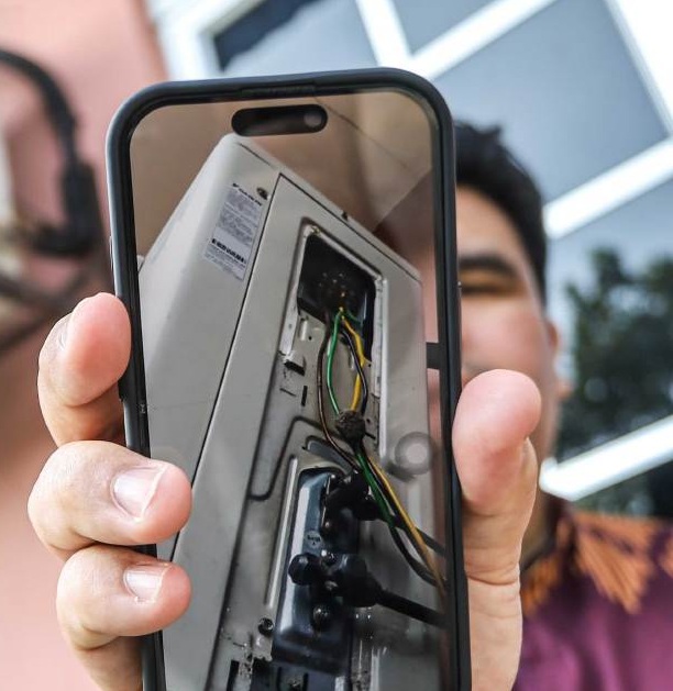 男子大扫除被冷气室外机内筑巢虎头蜂蛰伤丢命 3