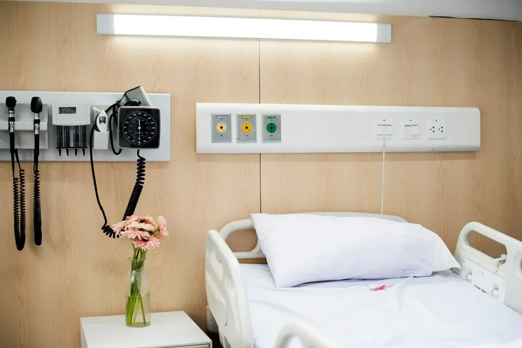 Hospital Room Empty Bed Freepik