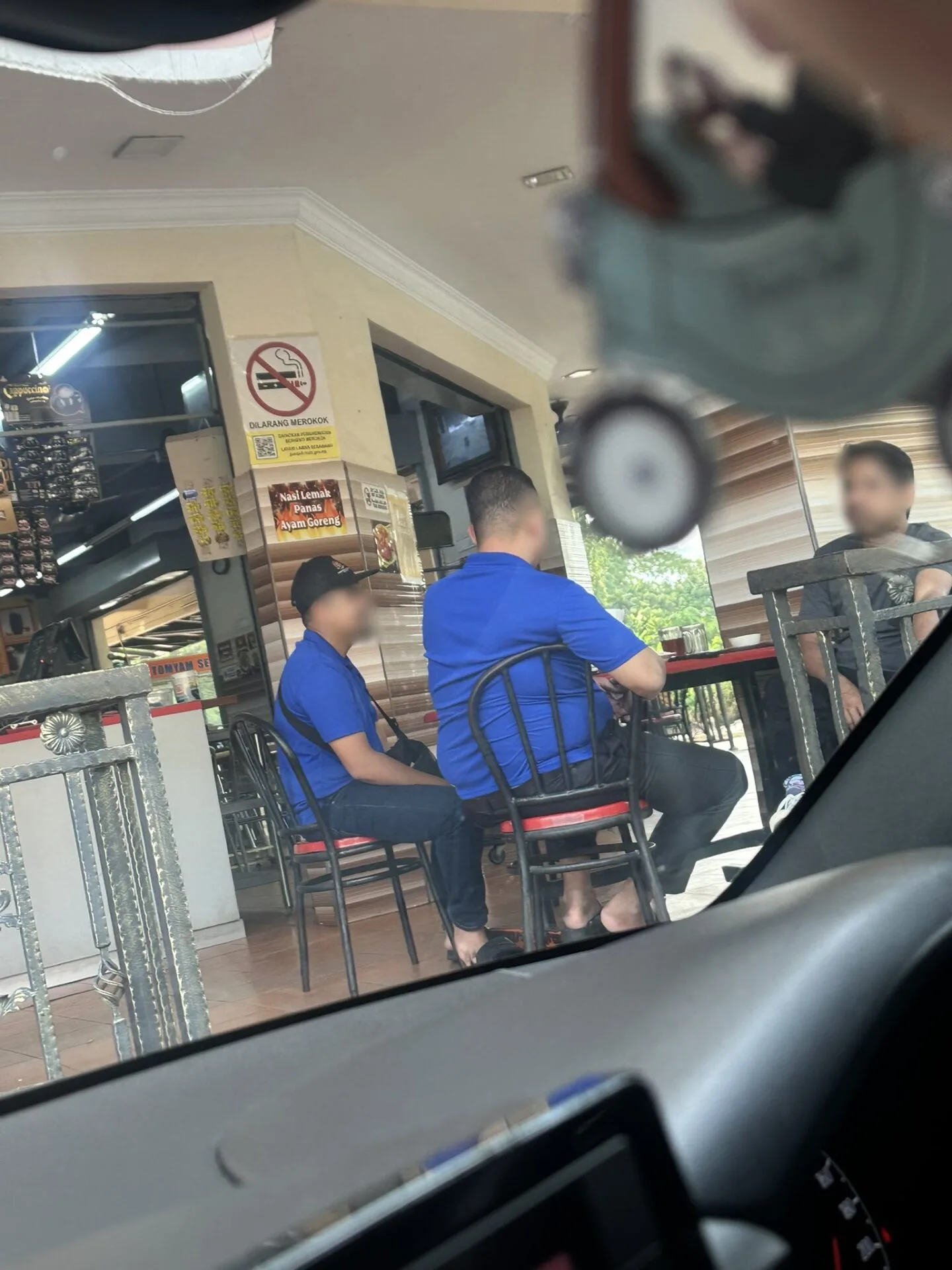 卫生部公务员官员Mamak档禁烟区吸烟 2