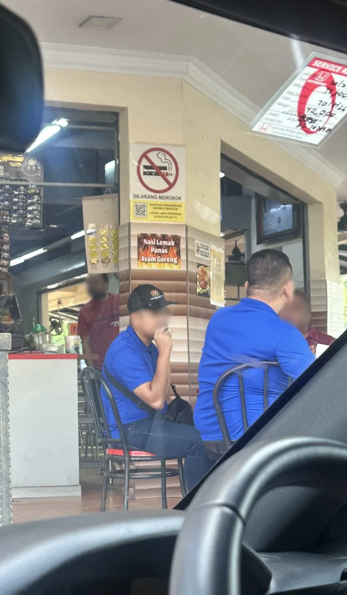 卫生部公务员官员Mamak档禁烟区吸烟 3