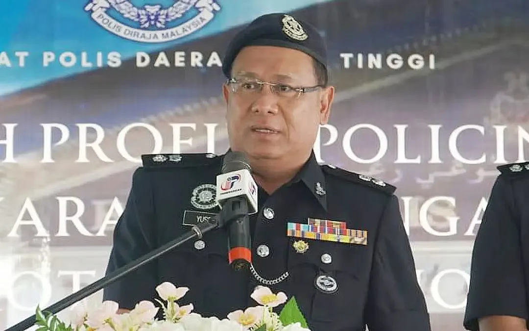Kota Tinggi警区主任Yusof Othman