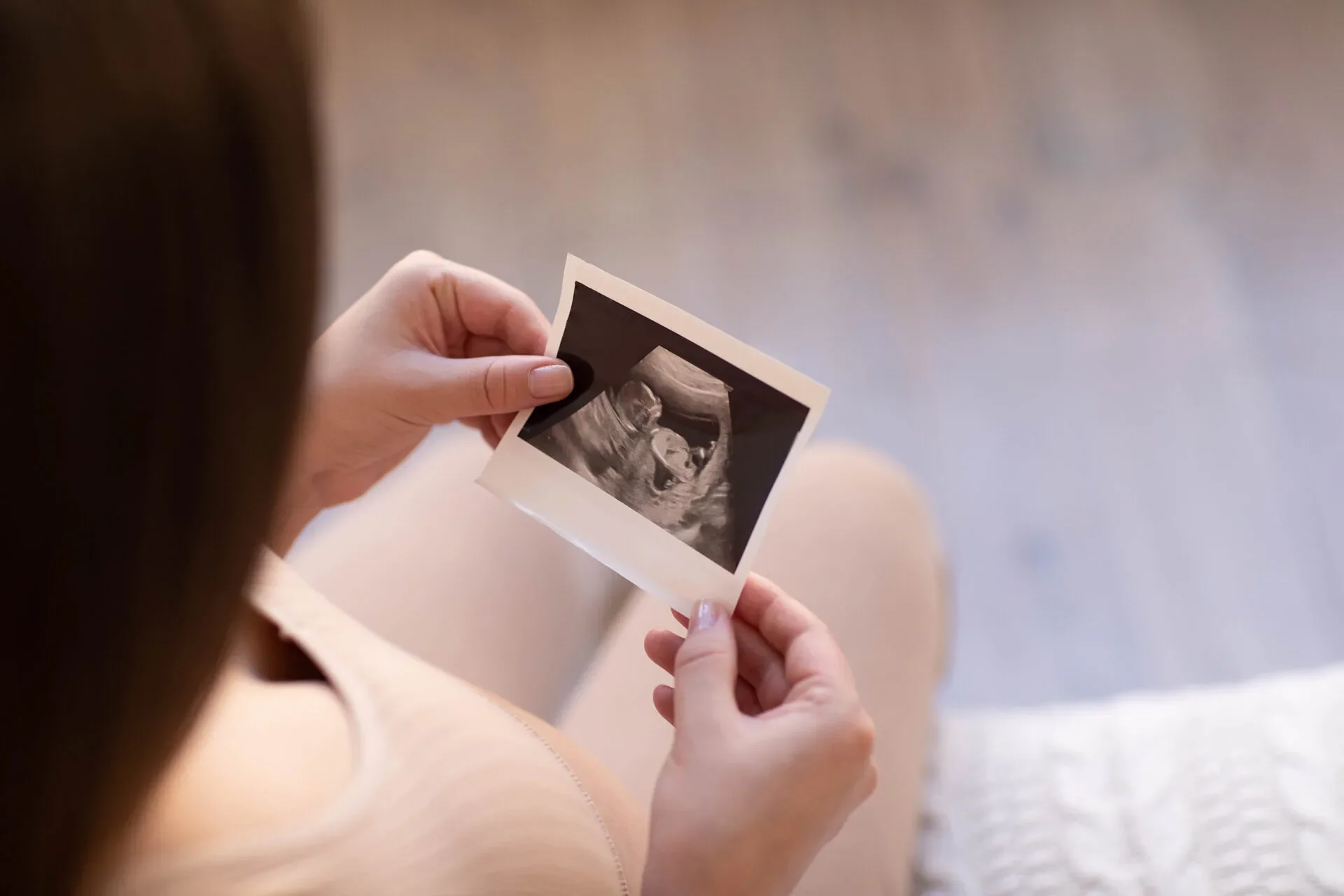 Woman Pregnant Ultrasonic 123Rf