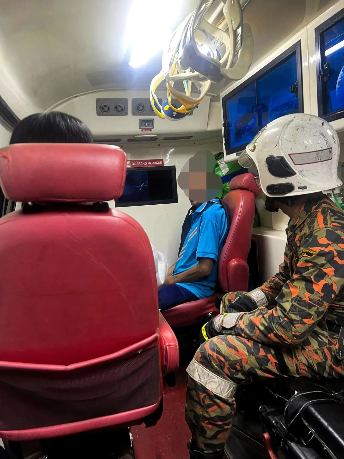 消拯员在柔佛执勤父亲病发沙巴消拯员代替守护 2