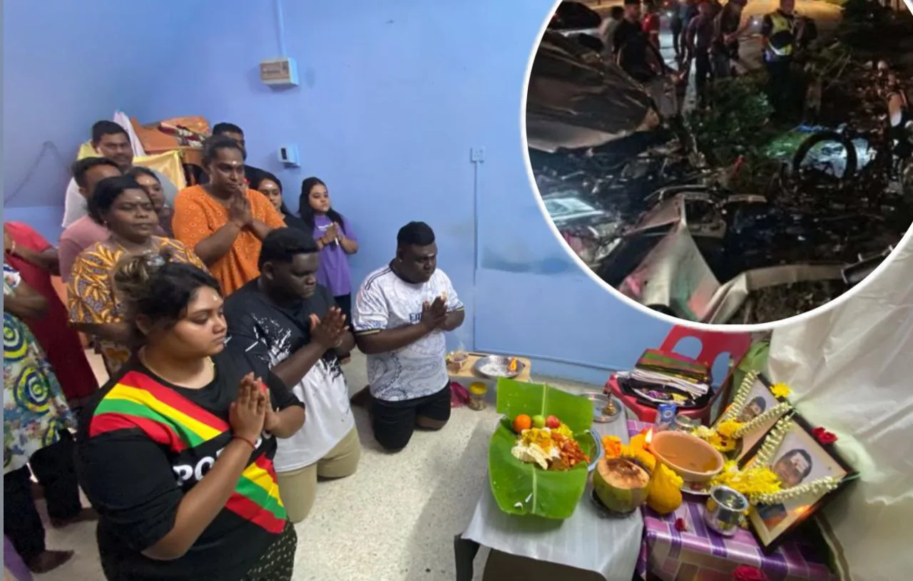 Shathisuaran Pavithra Cheran父母遇车祸双亡爸爸不沾酒抽烟疑似死于酒驾 2