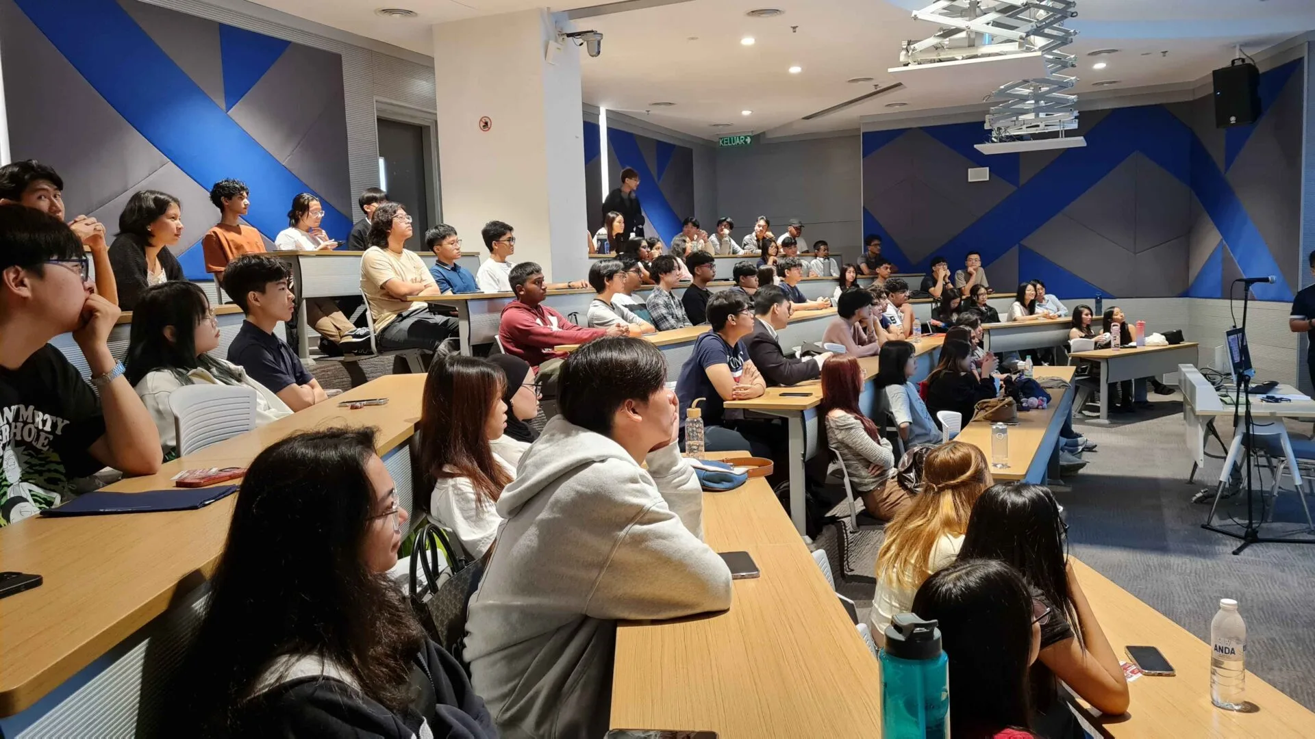 Student In Lecture Hall