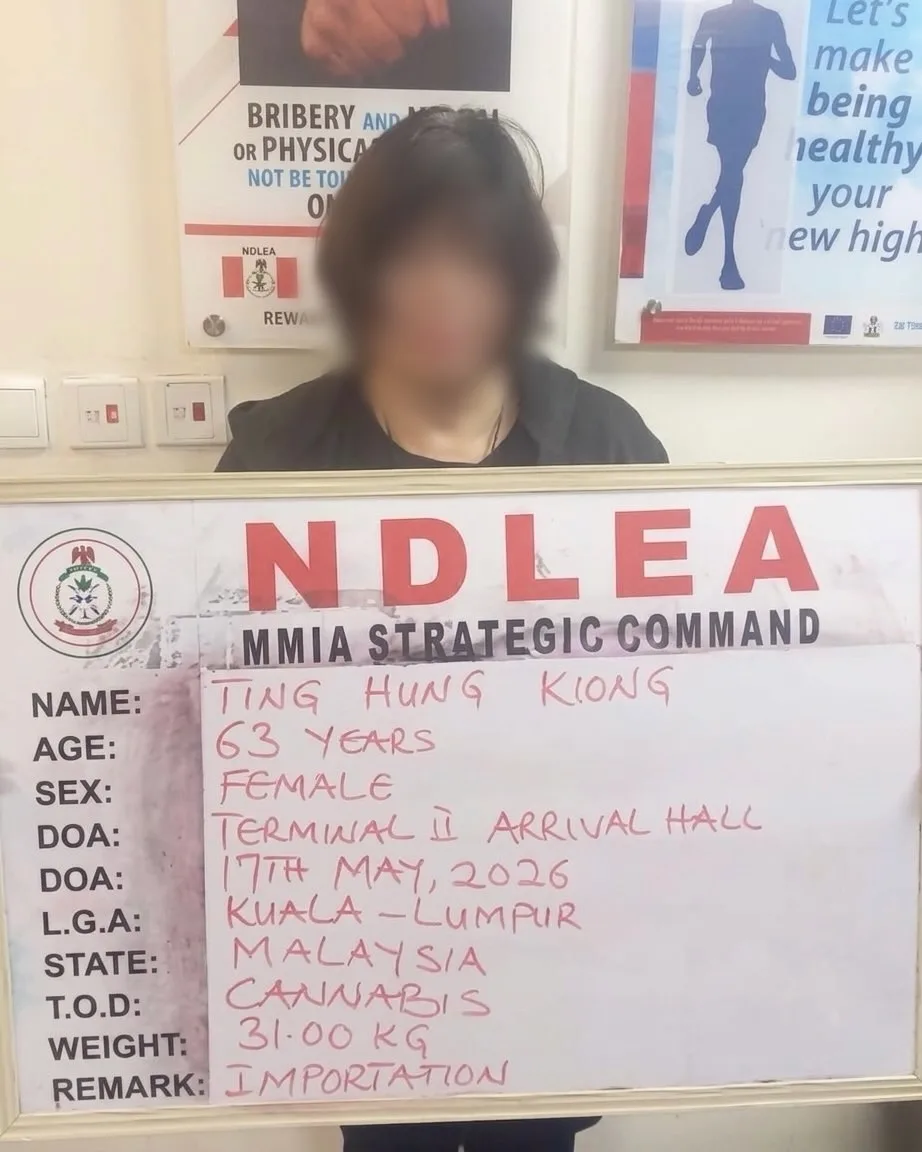 63岁大马妇女泰国飞尼日利亚被逮捕涉嫌运毒女儿资助旅费 1
