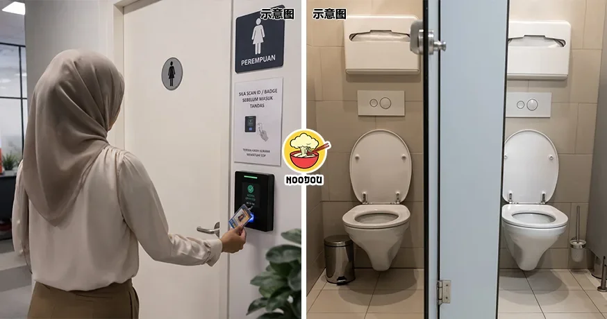 【上厕所要让全世界知道⁉️】爆前公司规定员工如厕必须打卡，大马女子：超时会被登上“荣誉榜”！