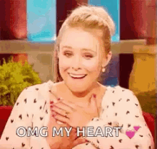 Touching Kristen Bell