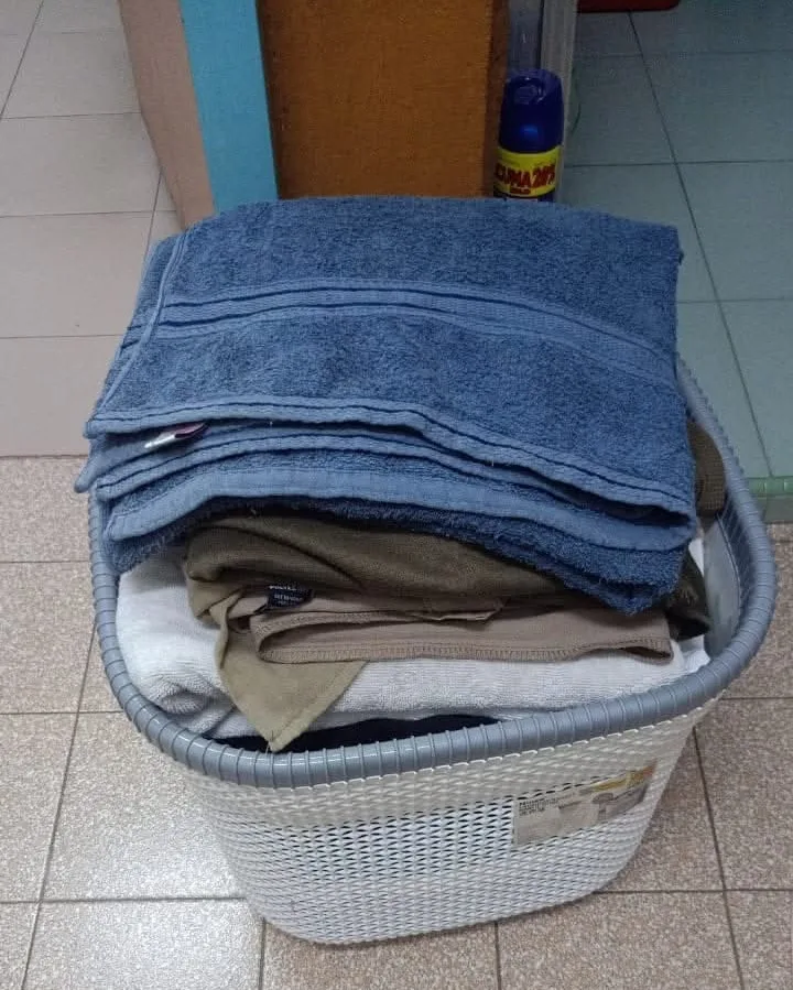 华裔邻居看下雨帮忙收衣服甚至折好