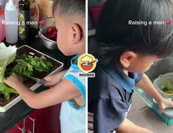 5 Yo Cook House Chores Ft