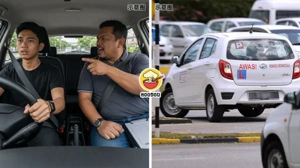 Driving Instructor Scold Half Way Turun Ft