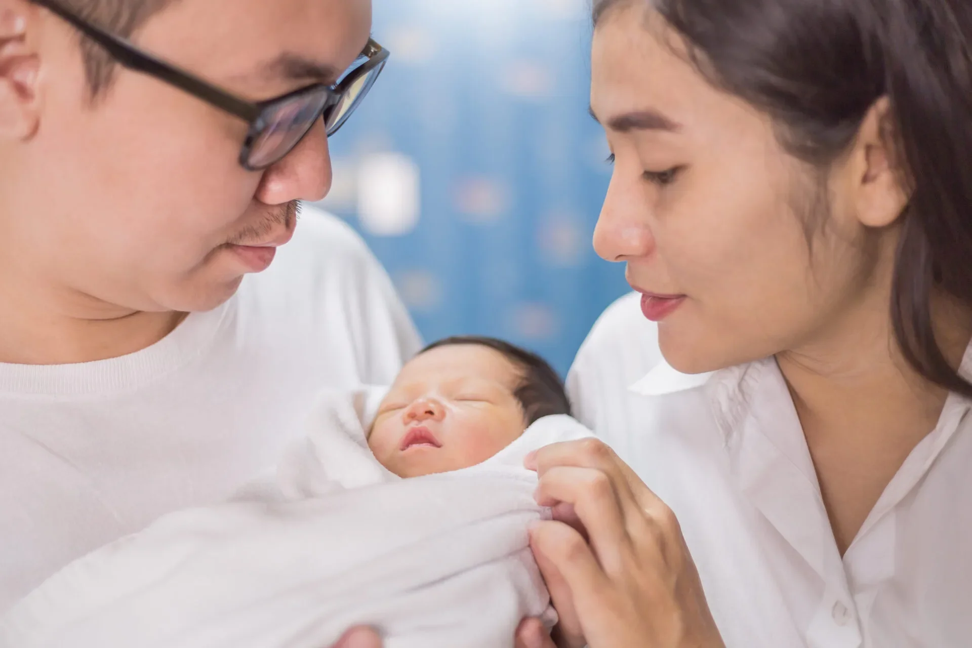 Couple Newborn Baby 123Rf