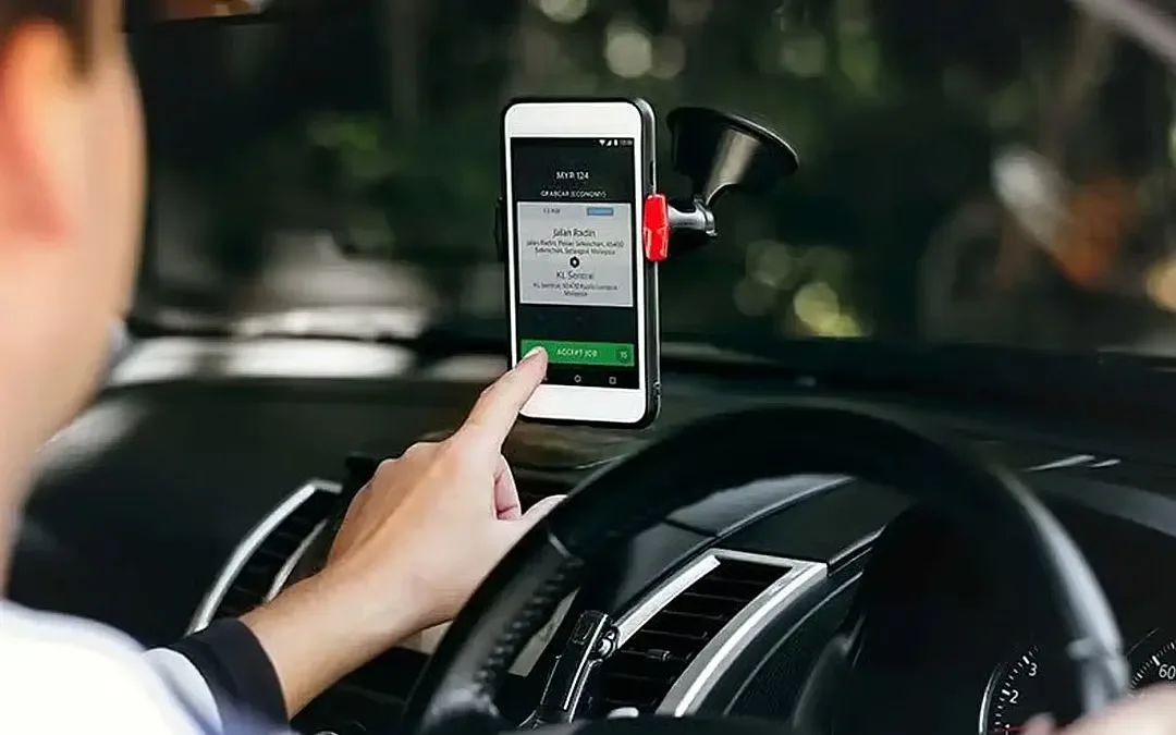 E Hailing Driver Car Gps