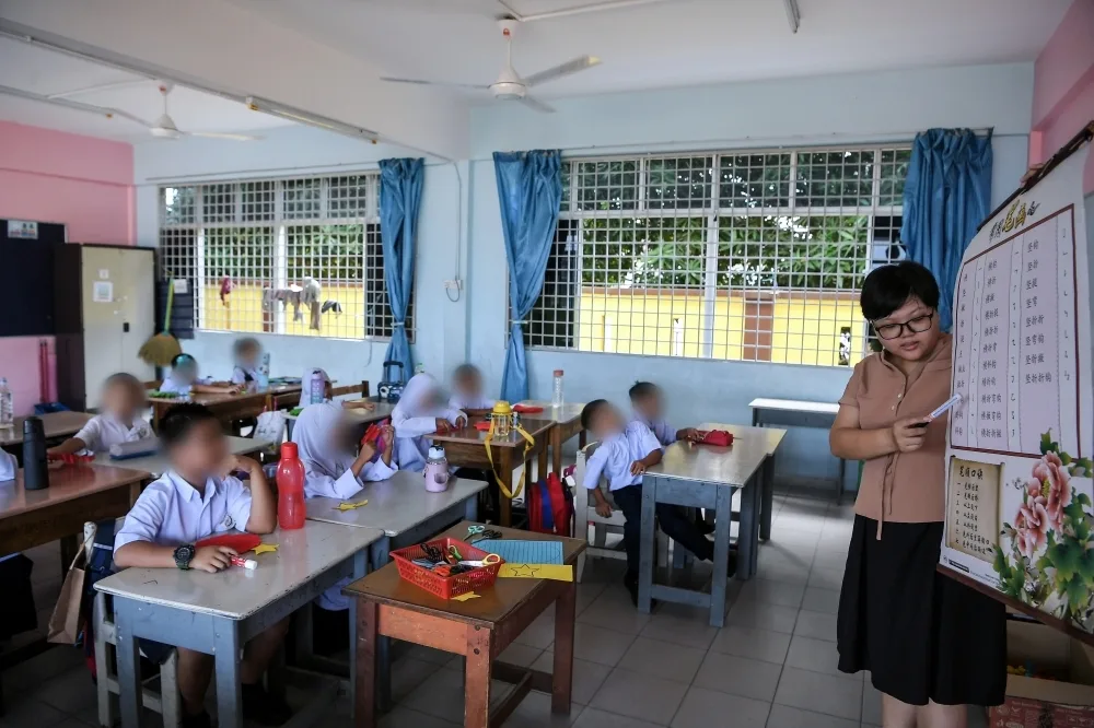 Non Chinese Students In Sjkc