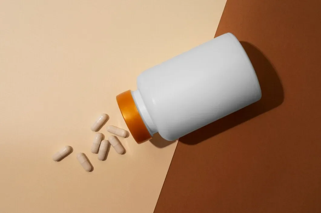 Top View Brain Booster Pills Still Life 23 2150760057