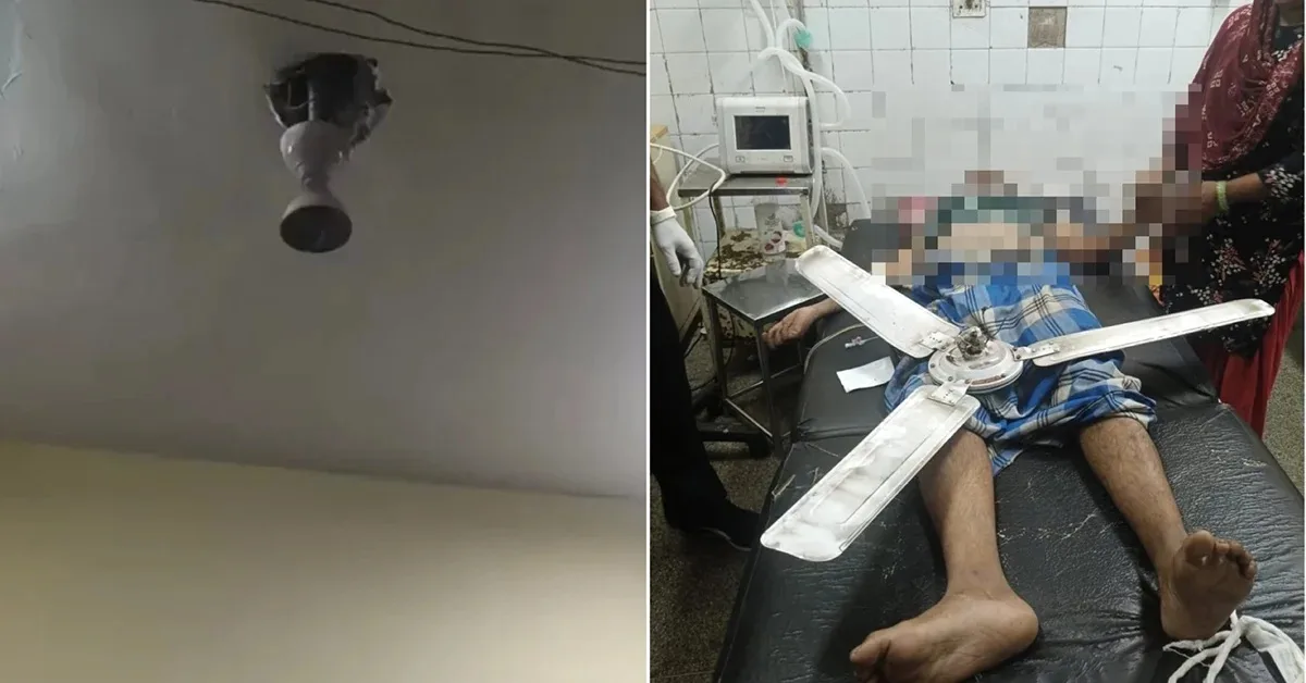 医院病房风扇脱落掉下砸中病患离世4