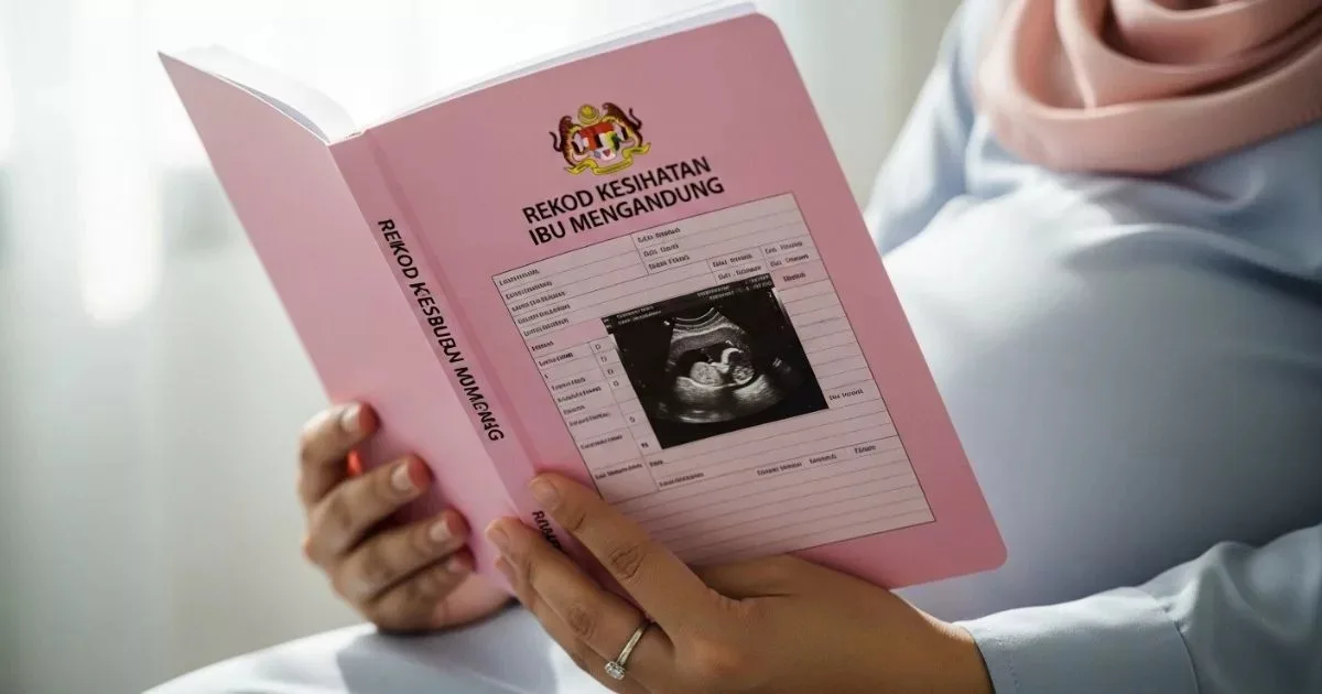 孕妇Buku Pink Kk孕妇记录手册